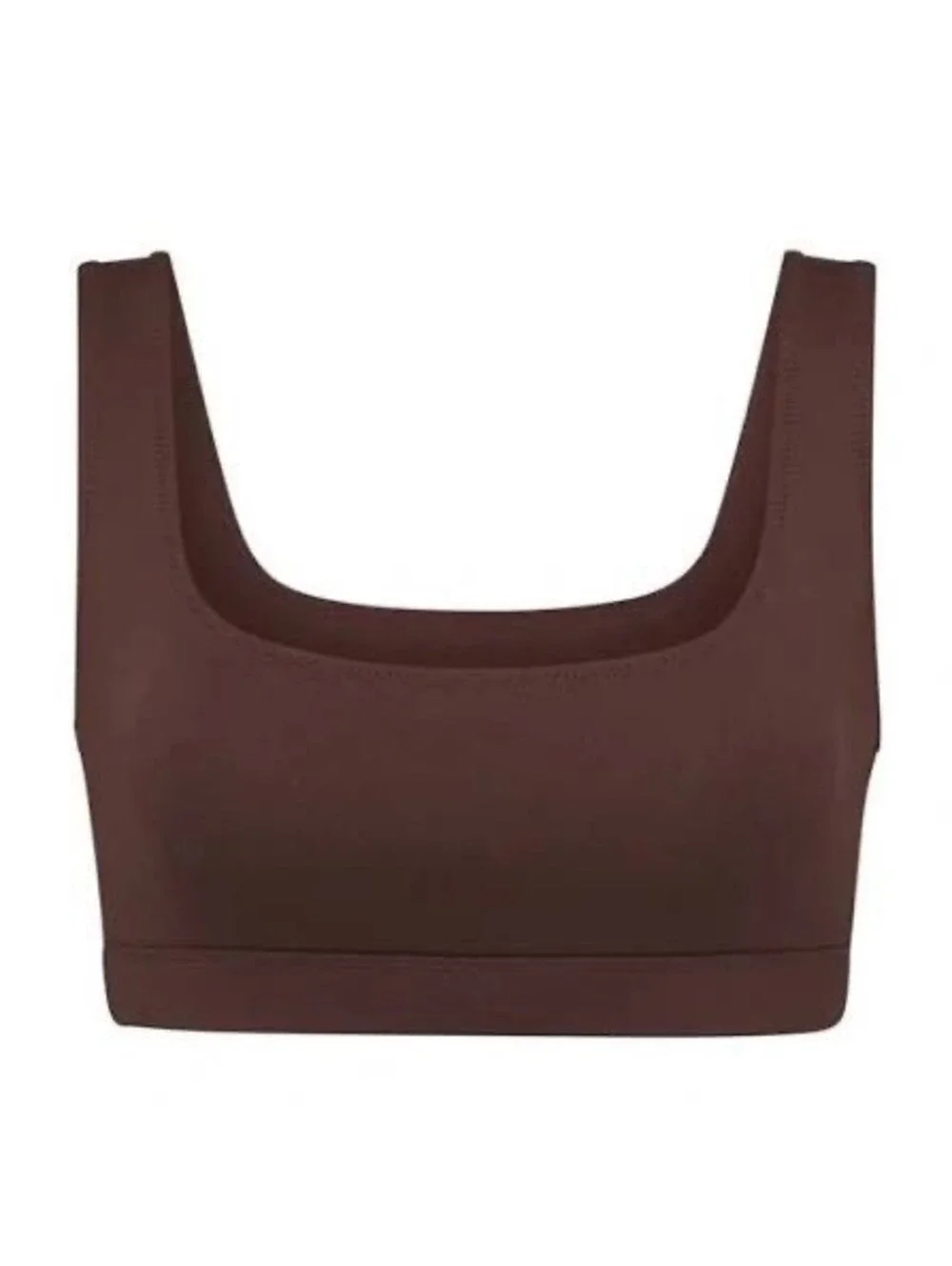 Skims swim tank bikini top & swimdippy tie bottom-SET in Cocoa small